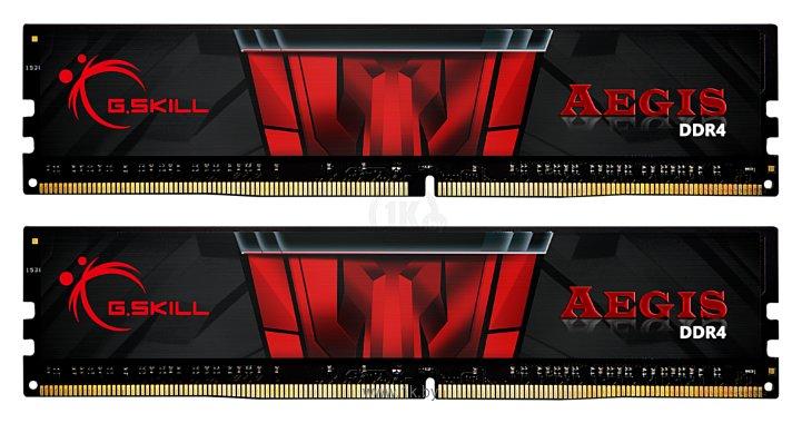 DDR4 16Gb KiTof2 PC-25600 3200MHz G.Skill Aegis (F4-3200C16D-16GIS) CL16 1.35V RTL