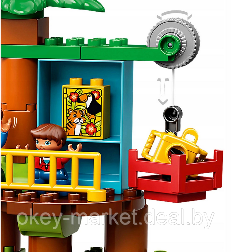 Конструктор Lego Duplo Тропический остров 10906 - фото 8 - id-p184430840