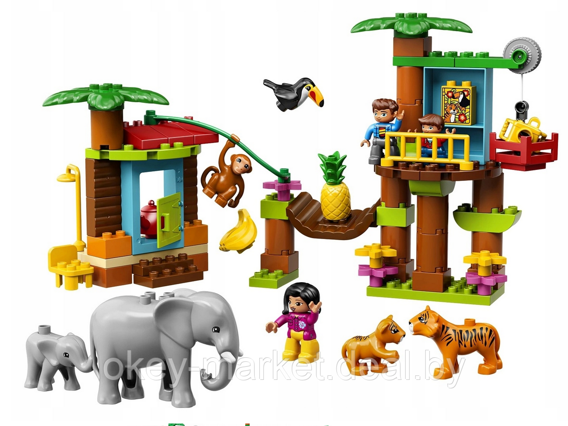 Конструктор Lego Duplo Тропический остров 10906 - фото 9 - id-p184430840