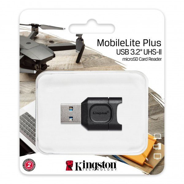 Карт-ридер Kingston microSD MobileLite Plus - фото 2 - id-p184430052