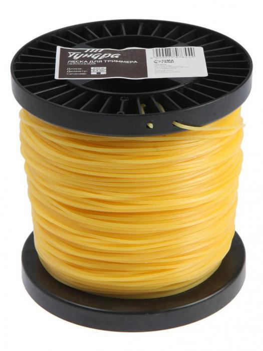 Леска для триммера Tundra Квадрат 2.4mm x 240m 7547655