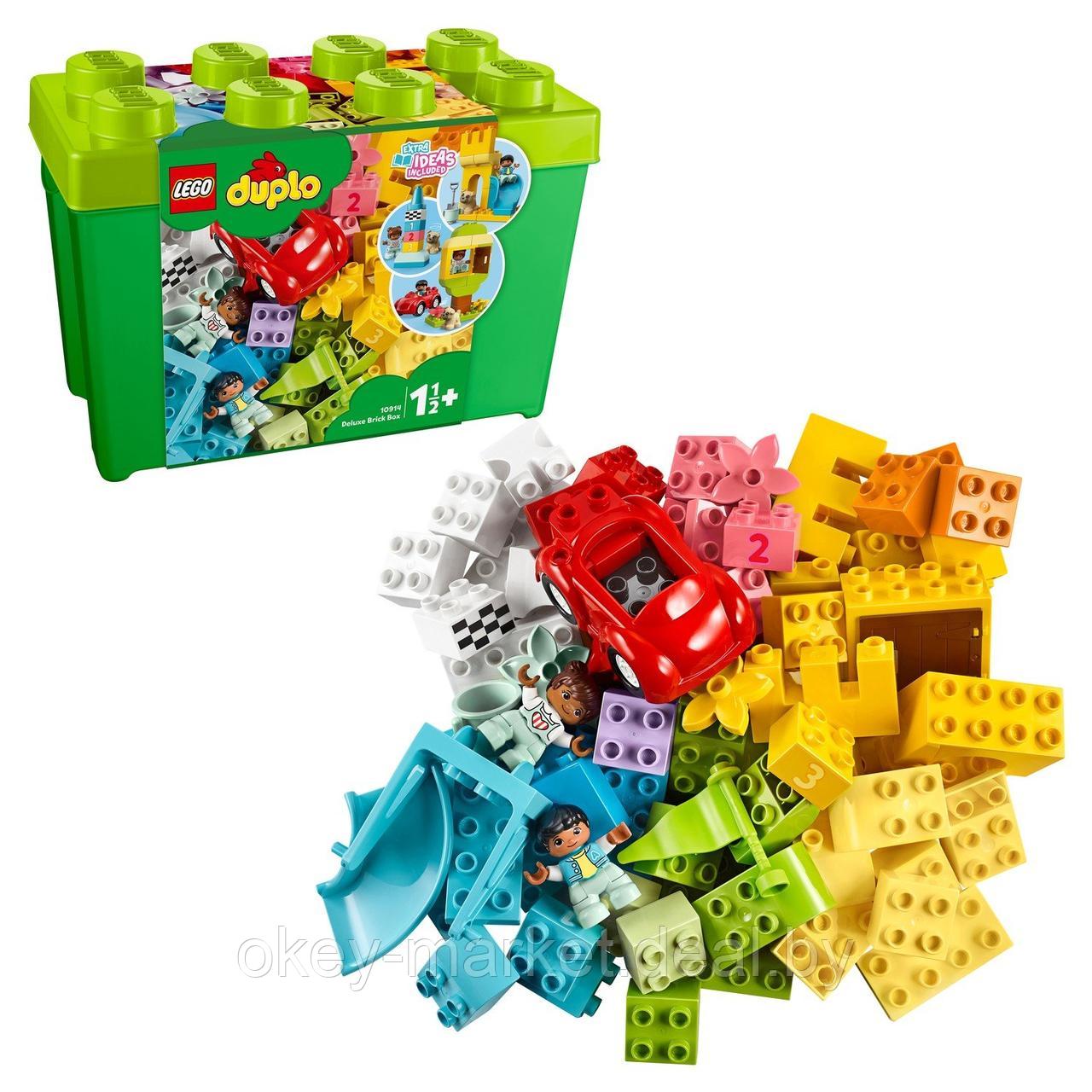 Конструктор Lego Duplo Большая коробка с кубиками 10914 - фото 5 - id-p184434276