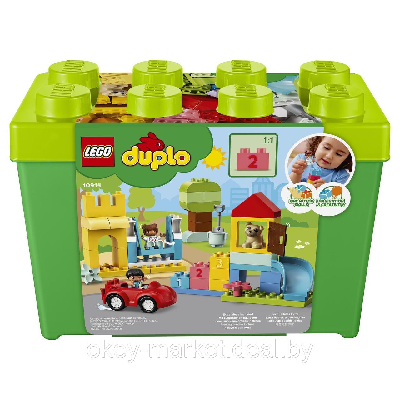 Конструктор Lego Duplo Большая коробка с кубиками 10914 - фото 4 - id-p184434276
