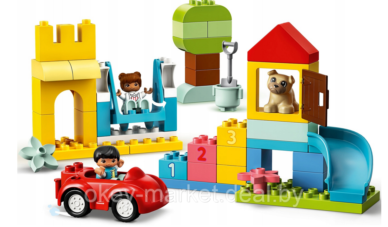 Конструктор Lego Duplo Большая коробка с кубиками 10914 - фото 9 - id-p184434276