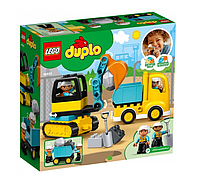 Конструктор Lego Duplo Грузовик и гусеничный экскаватор 10931