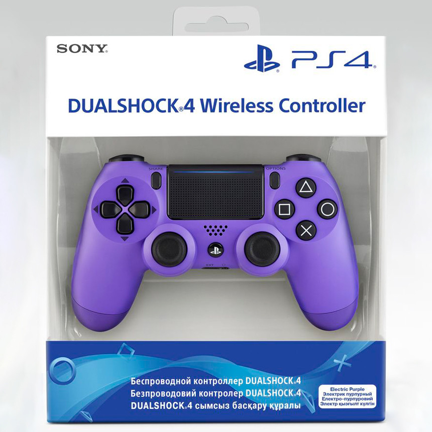 Геймпад dual shock PS4 (Фиолетовый) - фото 1 - id-p184434696