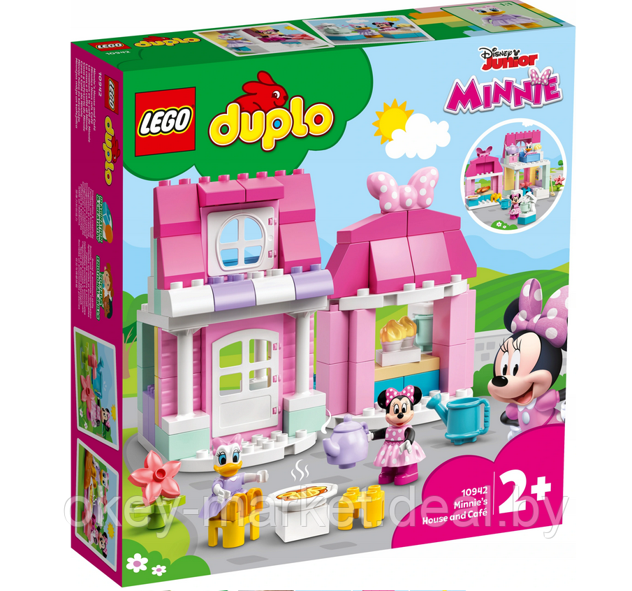 Конструктор Lego Duplo Disney Дом и кафе Минни 10942 - фото 1 - id-p184435598