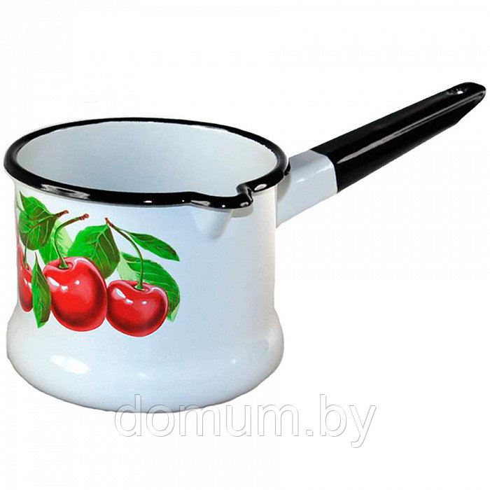 Ковш эмалированный без крышки 1л 90104-072/4