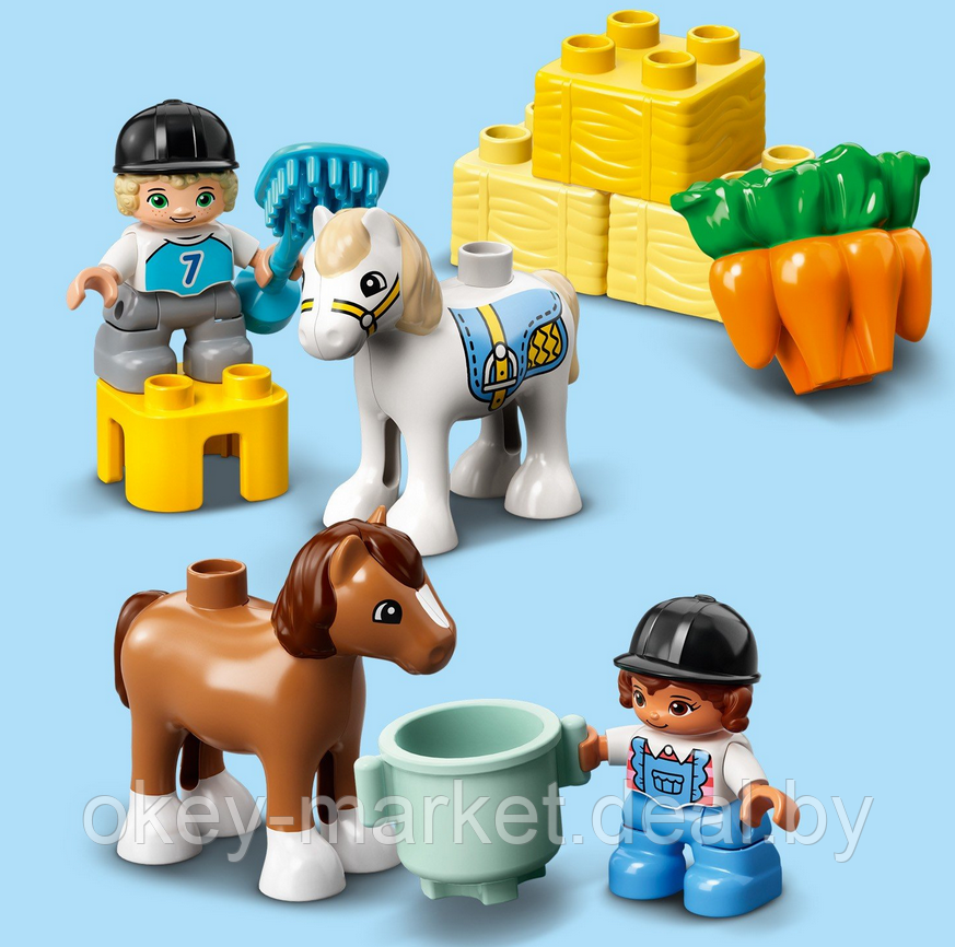 Конструктор Lego Duplo Конюшня для лошади и пони 10951 - фото 5 - id-p184437891