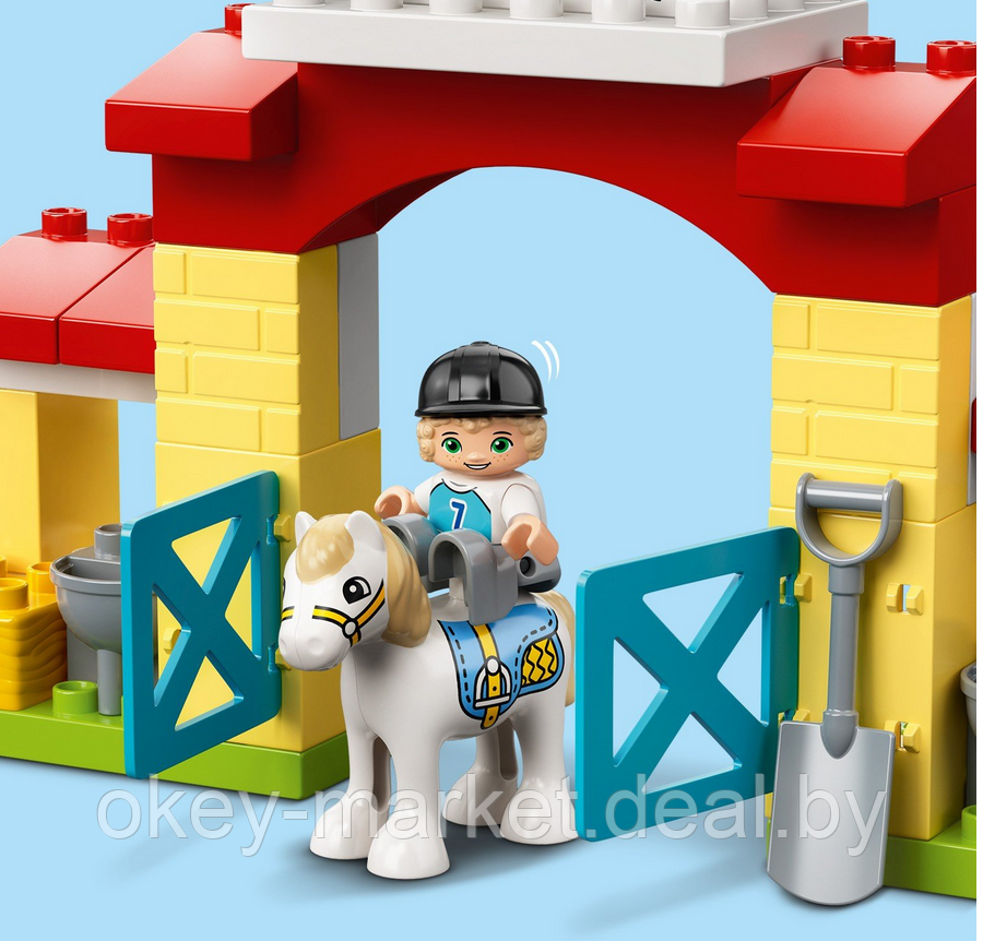 Конструктор Lego Duplo Конюшня для лошади и пони 10951 - фото 7 - id-p184437891