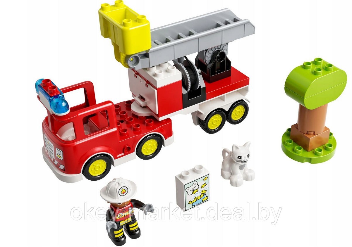 Конструктор Lego Duplo Пожарная машина 10969 - фото 8 - id-p184439309