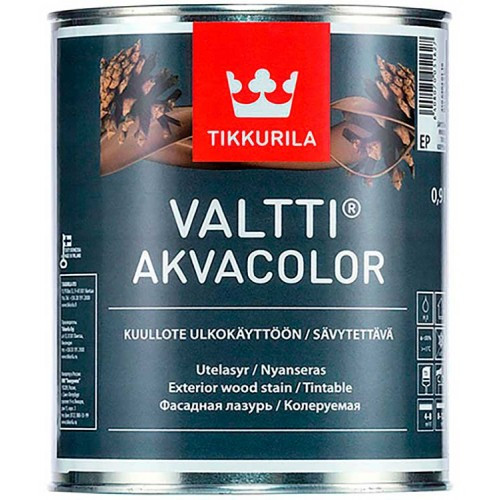 ЛазурьTIKKURILA Valtti Akvacolor (тиккурила валтти акваколор), EC 9л