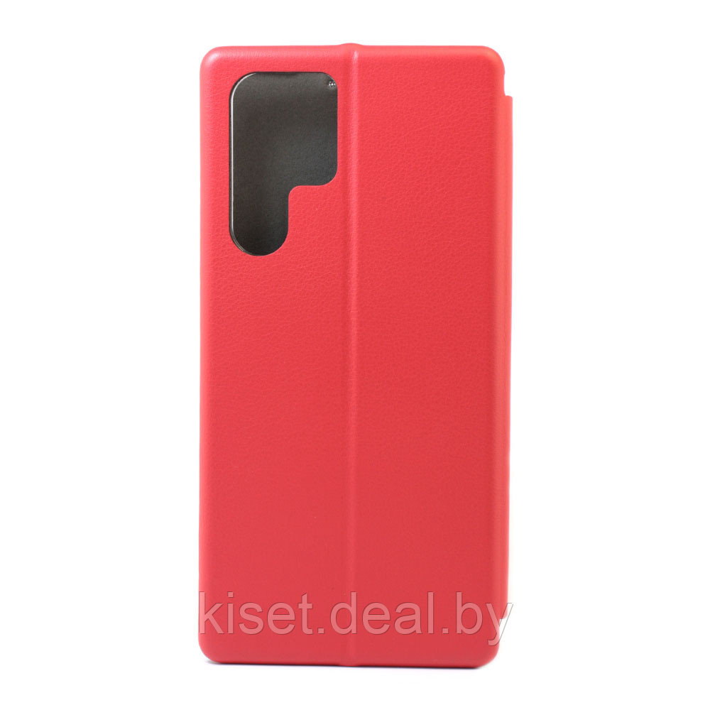 Чехол-книжка KST Book Case 3D с визитницей для Samsung Galaxy S22 Ultra красный - фото 2 - id-p184441803