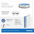 Каркасный бассейн BestWay Steel Pro Max 56950 (427*107 см), фото 2