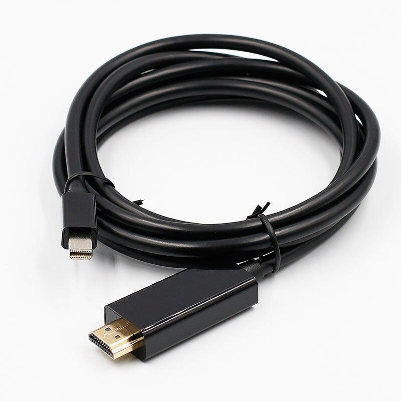 Кабель MiniDisplayPort - HDMI 1.8м, чёрный - фото 1 - id-p184451516