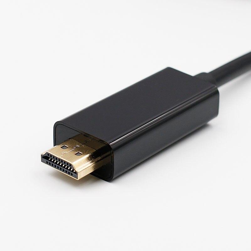 Кабель MiniDisplayPort - HDMI 1.8м, чёрный - фото 2 - id-p184451516