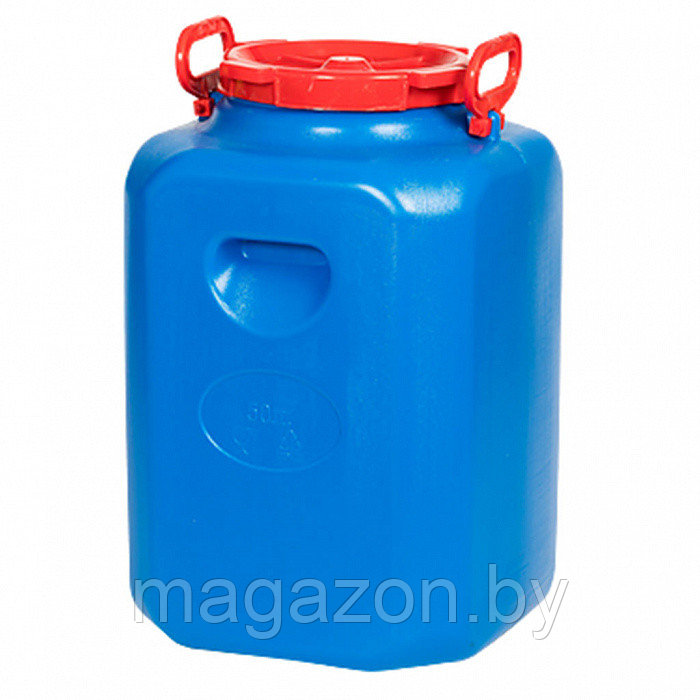Бочка дачная 50 литров для душа с ЭВН, кран пластик - фото 1 - id-p184452000