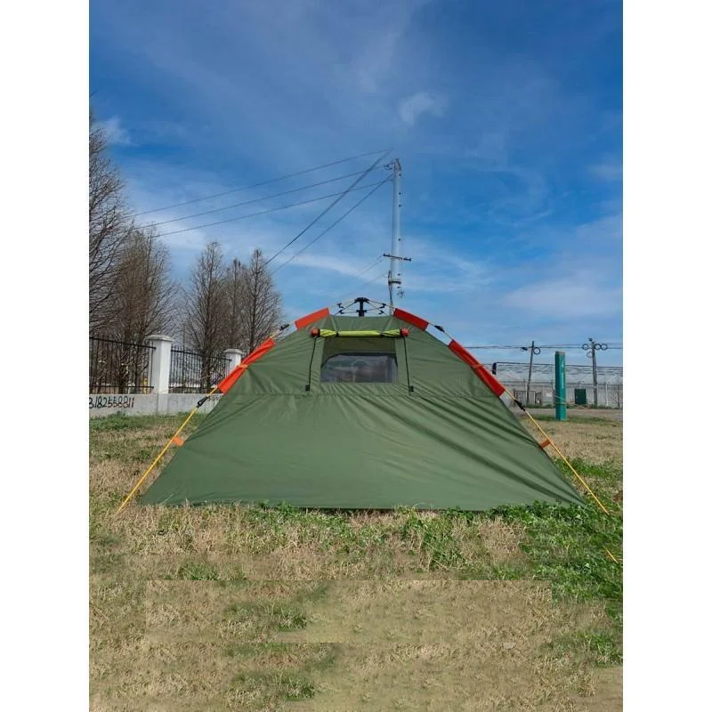 Палатка туристическая 3-х местная автоматическая Mircamping ((220+100)х220х135 см), арт. 900 - фото 3 - id-p184452039