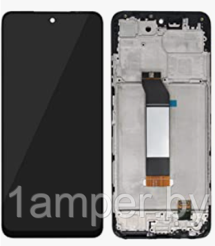 Дисплей Original для Xiaomi Redmi Note 10 5G/POCO M3Pro/POCO M3 Pro 5G В сборе с тачскрином. С рамкой. Черный