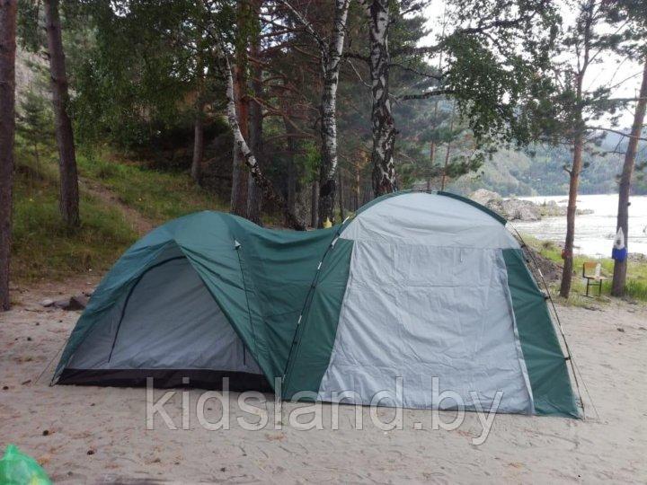 Палатка туристическая 4-х местная KAIDE (470х250х190), арт. KD-2577 - фото 4 - id-p178259299