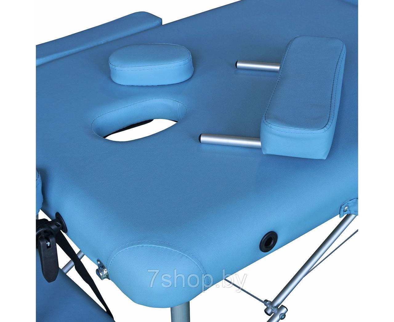 Массажный стол DFC NIRVANA Elegant LUXE, светло-голубой - фото 6 - id-p184463932