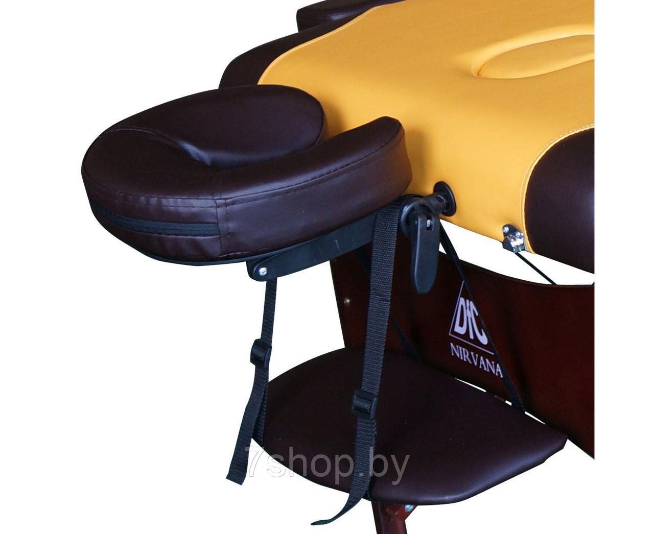 Массажный стол DFC NIRVANA Relax, горчично-коричневый - фото 5 - id-p184463947