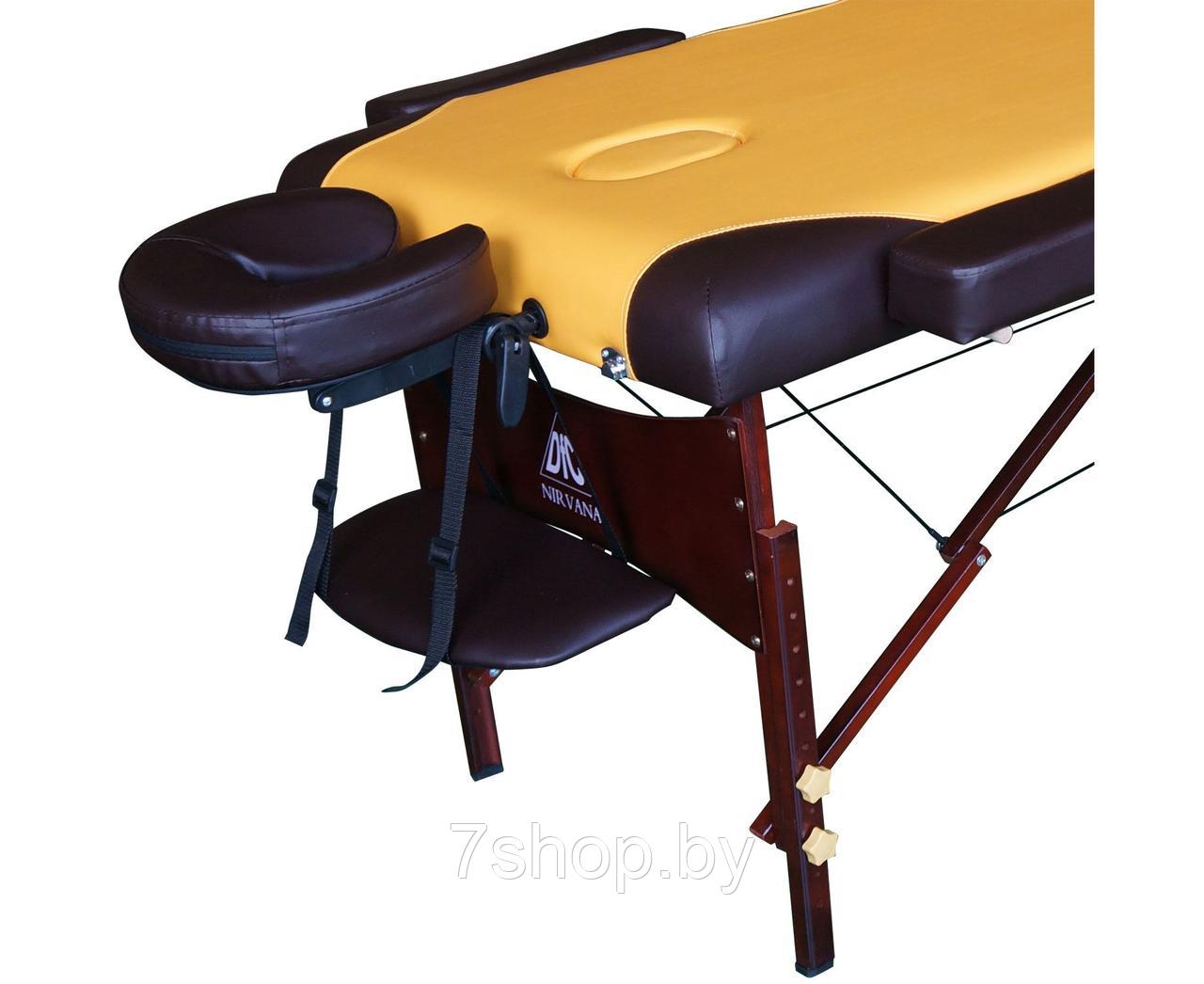 Массажный стол DFC NIRVANA Relax, горчично-коричневый - фото 6 - id-p184463947