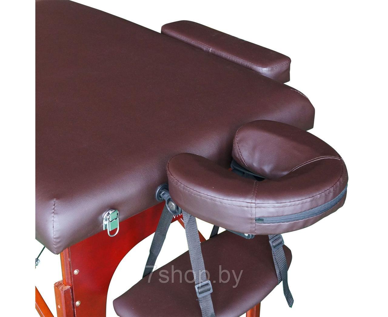 Массажный стол DFC NIRVANA Relax Pro, коричневый - фото 6 - id-p184463949