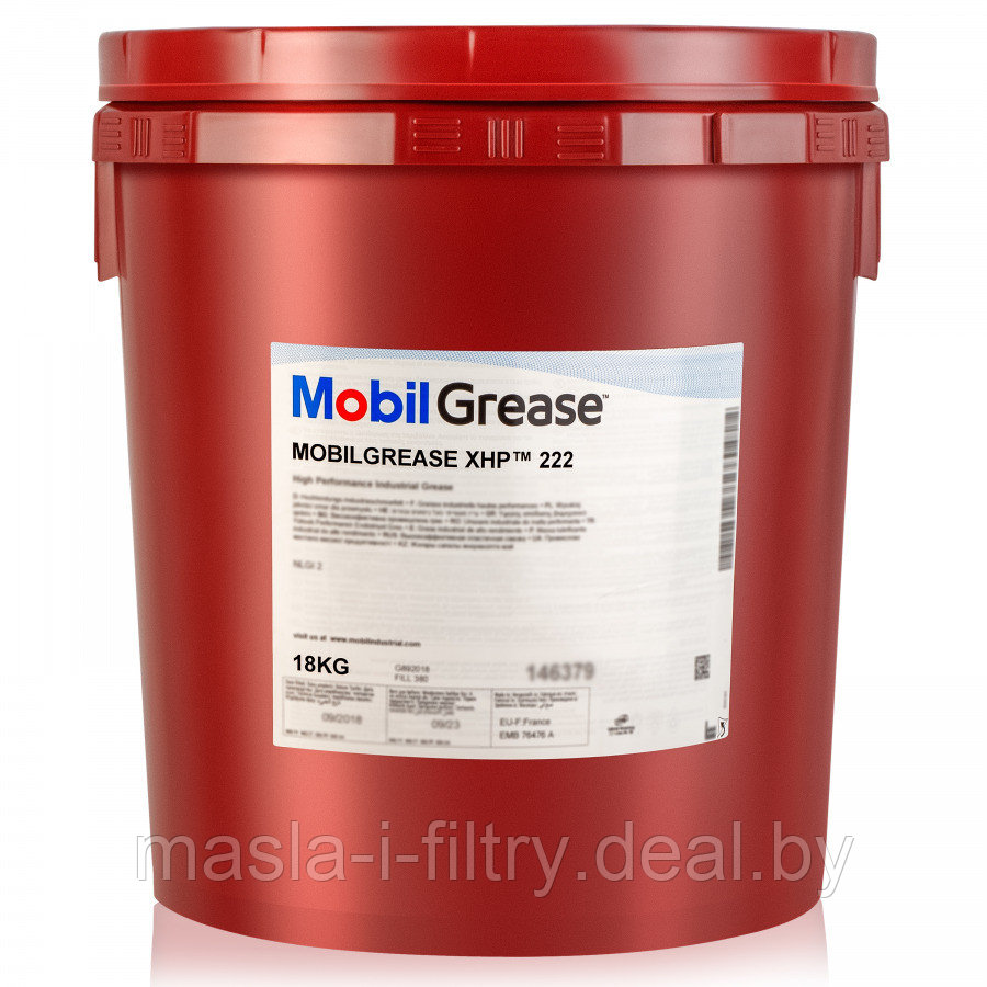 Смазка Mobil Grease XHP 222, 18 кг