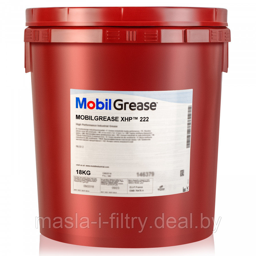 Смазка Mobil Grease XHP 222, 18 кг - фото 1 - id-p184468323