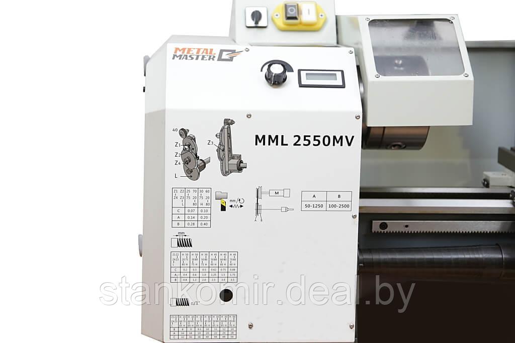Токарно-фрезерный станок по металлу MetalMaster MML 2550MV (код 15542) - фото 9 - id-p173178356