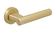 Ручки дверные CEBI FUGI DIAMOND (алмаз) цвет MP35 матовое золото