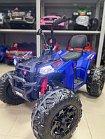 Детский квадроцикл RiverToys A333AA 4WD (синий) Полноприводный