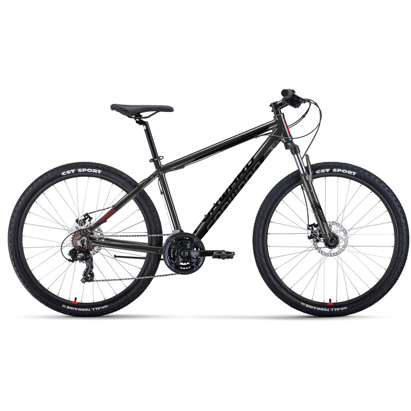 Горный велосипед Forward APACHE 27,5 2.0 D CLASSIC черный матовый/черный