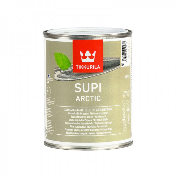 Защитный состав TIKKURILA Supi arctic (тиккурила супи арктик), EP 0,9л