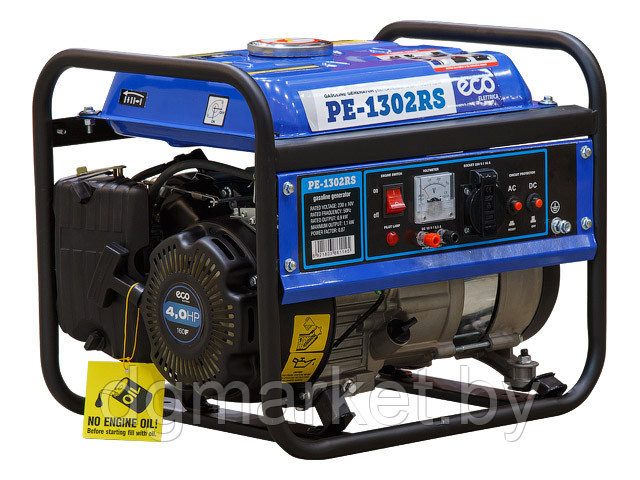 Электростанция (генератор бензиновый) ECO PE-1302RS (1.1 кВт, 230 В, бак 6.0 л, вес 23 кг) - фото 1 - id-p184492344