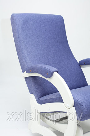 Кресло-качалка Бастион-5 Bahama iris ноги белые, фото 2