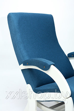 Кресло-качалка Бастион-5 Bahama lagoon ноги белые, фото 2