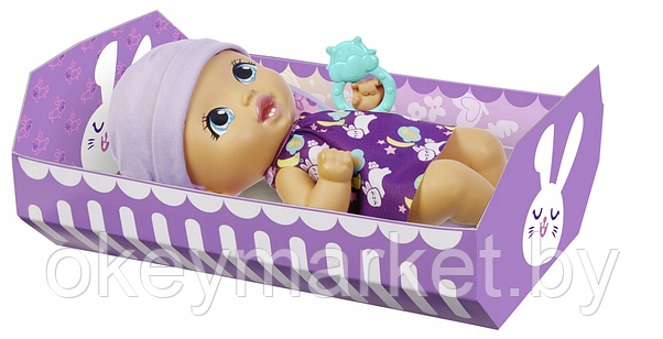 Кукла пупс Малышка-зайчик Умывайся и улыбайся с запахом Mattel My Garden baby HGC12, фото 3