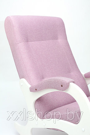 Кресло-качалка Бастион-2 Bahama dimrose ноги белые, фото 2