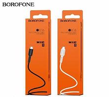 USB кабель Micro Usb BOROFONE BX16 Easy charging cable 1 метр (белый)