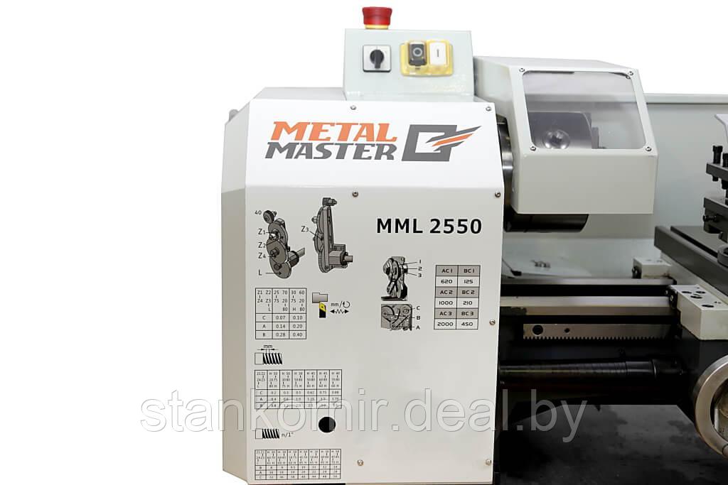 Токарный станок по металлу MetalMaster MML 2550 (код 15463) - фото 2 - id-p172971352