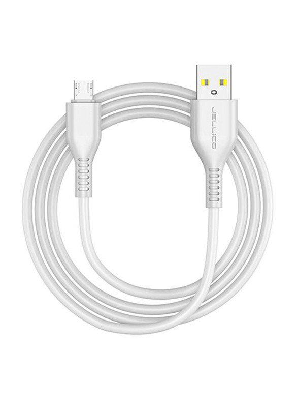 USB кабель Jellico MicroUsb KDS-30 1 метр (3.1A) - фото 2 - id-p184498747