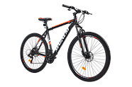 Горный велосипед Magnum Legend 27.5 черный/оранжевый, фото 2