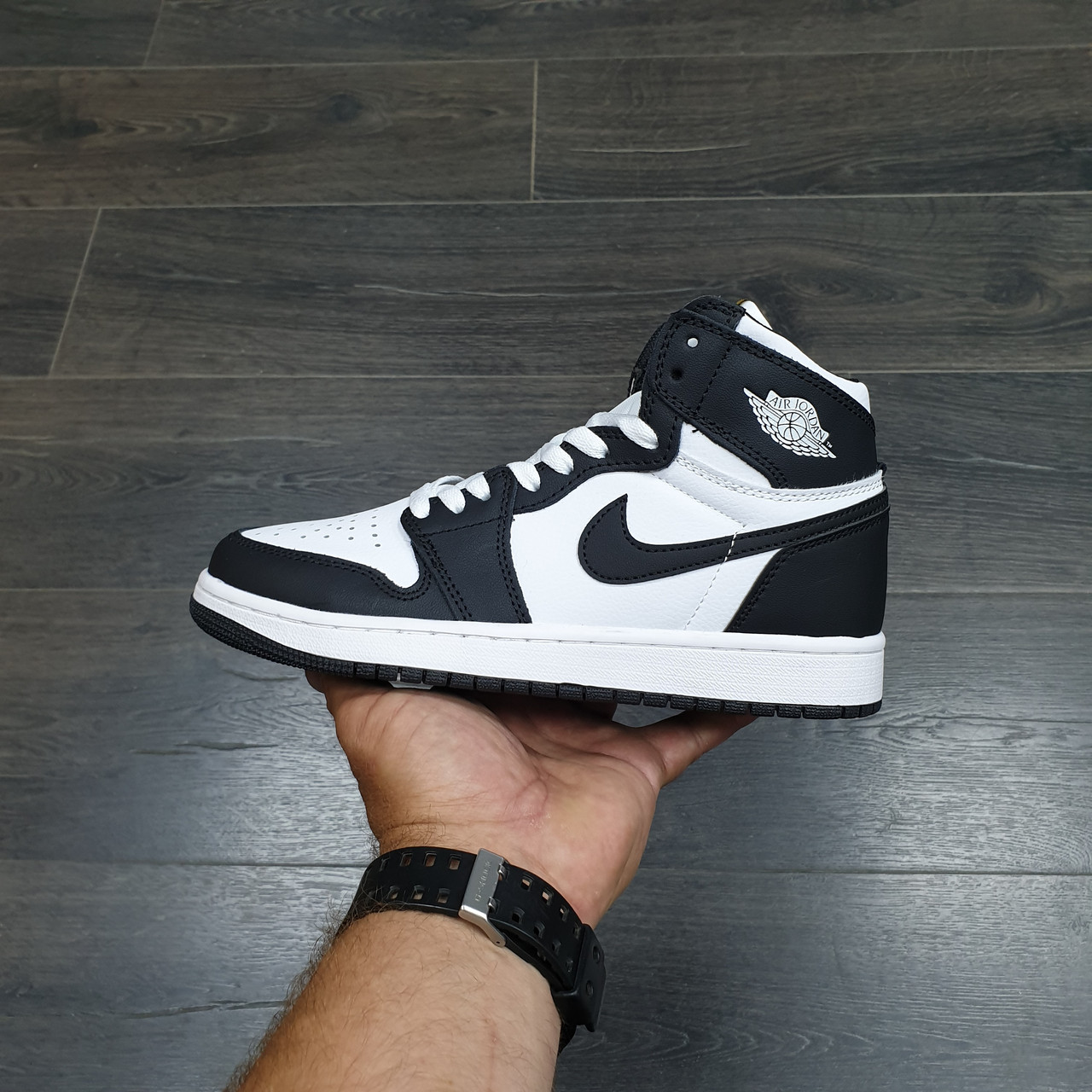 Кроссовки Air Jordan 1 High Black White