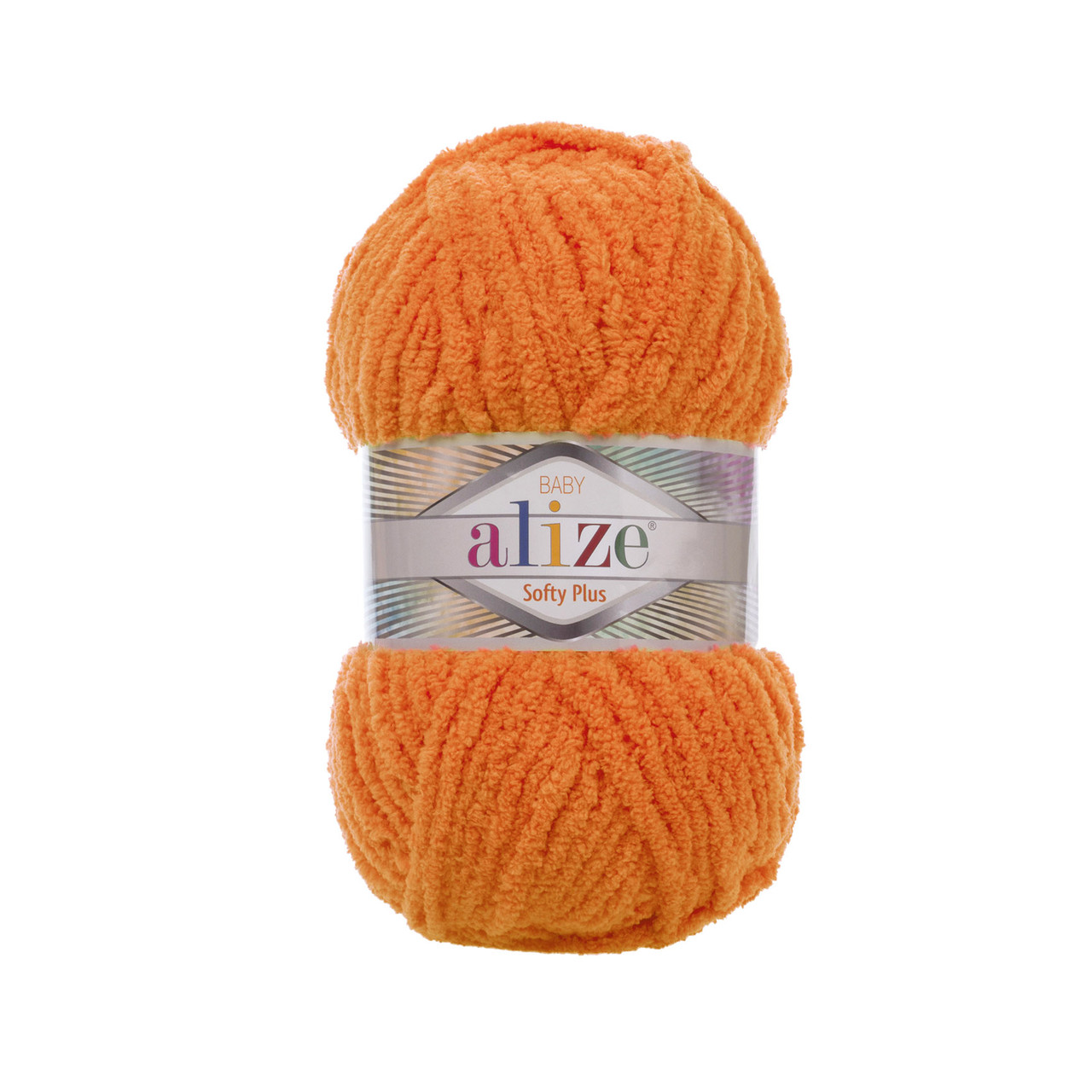 Пряжа Alize Softy Plus цвет 06 оранжевый - фото 1 - id-p184514221