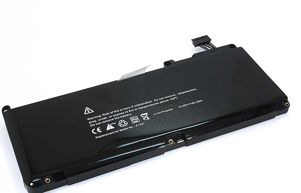 Аккумулятор (батарея) для Apple MacBook 13" Aluminum Unibody (A1322) 10.8V 4400-4800mAh