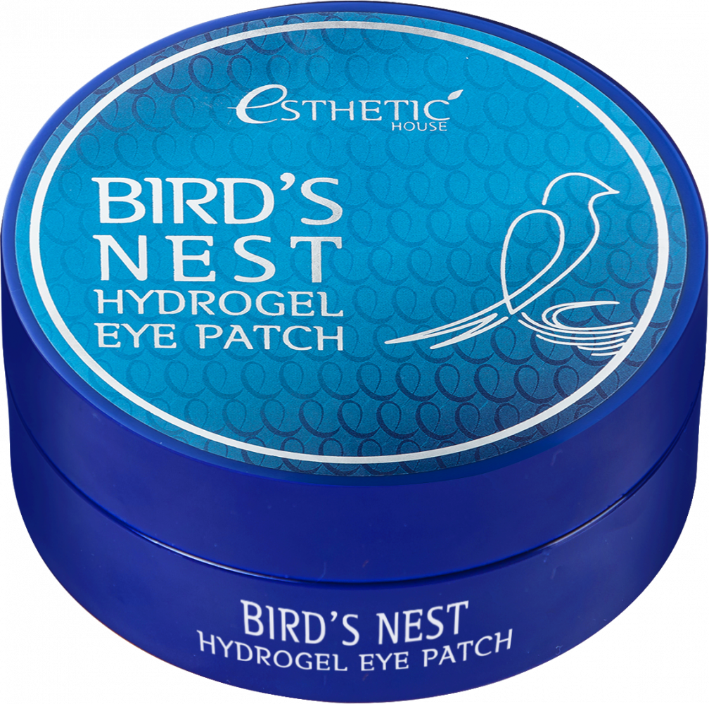 Гидрогелевые патчи для глаз ЛАСТОЧКИНО ГНЕЗДО Bird's Nest Hydrogel Eye Patch (ESTHETIC HOUSE), 60 шт