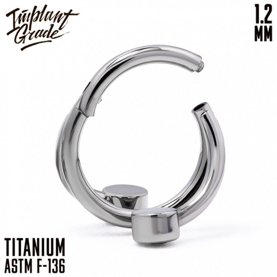 Кольцо-кликер Twist Implant Grade 1.2 мм титан - фото 2 - id-p184523657