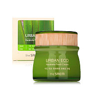 Освежающий крем с экстрактом новозеландского льна THE SAEM Urban Eco Harakeke Fresh Cream - 60 мл.